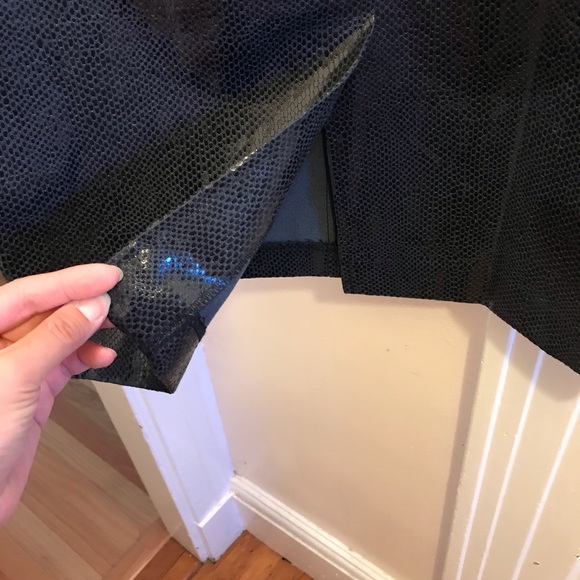 BCBG Navy Faux Snake Skin Pencil Skirt - Picture 8 of 8